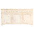 Rustika Rowe -  Sideboard White 160x40x80 cm Solid Mango Wood